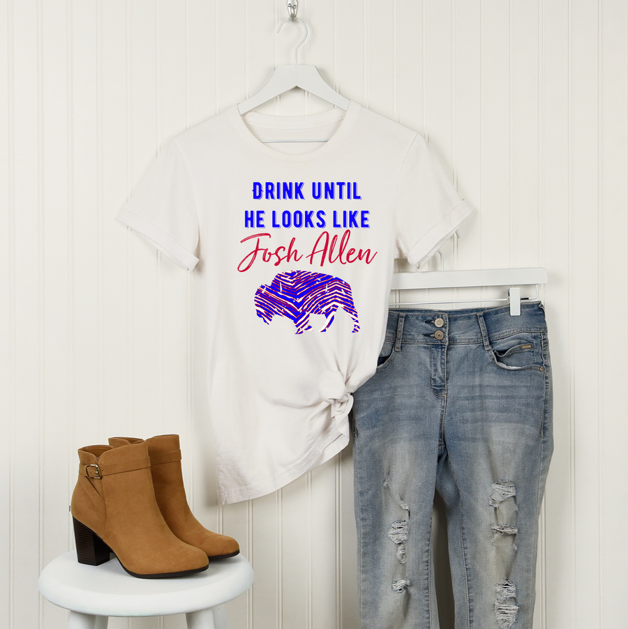 Drink Until He Looks Like Josh Unisex T-shirt