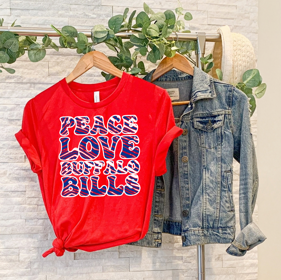Peace Love Bills  Unisex T-shirt