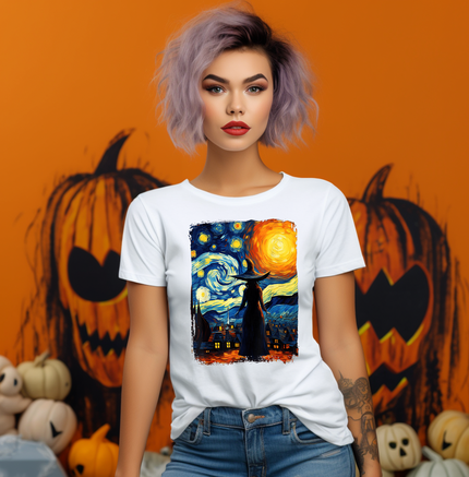 Halloween Starry Night Unisex T-shirt