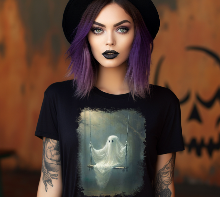Swinging Ghost Unisex T-shirt