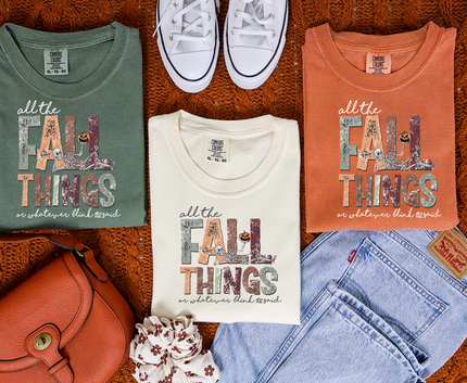 All The Fall Things Unisex T-shirt (Comfort Colors)