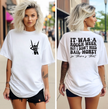 Bail Money Unisex T-shirt (right pocket and back print)