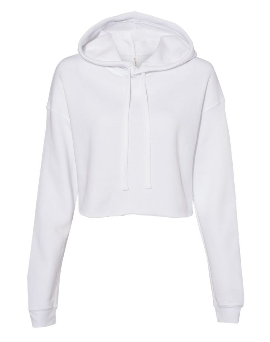 BELLA + CANVAS - Women's Crop Fleece Hoodie - Design Your Own