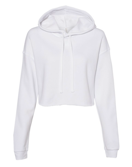 BELLA + CANVAS - Women's Crop Fleece Hoodie - Design Your Own