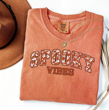 Spooky Vibes Unisex T-shirt (Comfort Colors)