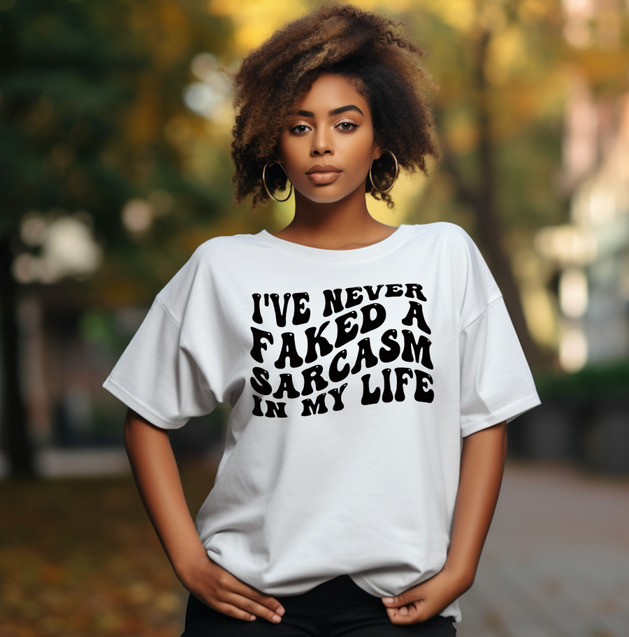 Faked a Sarcasm Unisex T-shirt