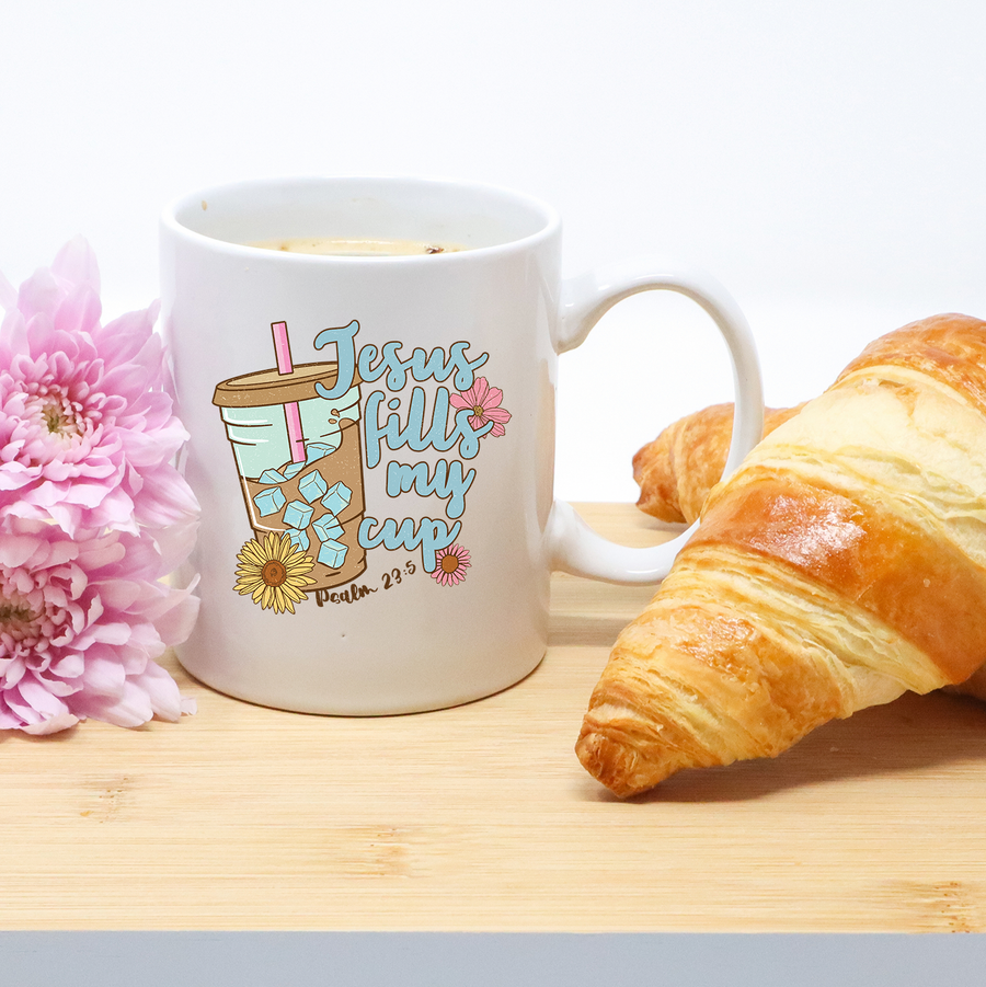 Jesus Fills My Cup 15oz Mug