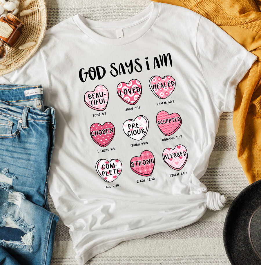 God Says I Am Unisex T-shirt