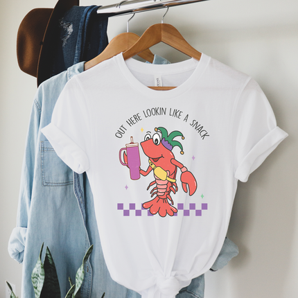 Mardi Gras Lookin Like a Snack Unisex T-shirt