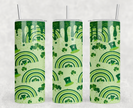 St.Patty's Day Rainbow 20oz Skinny Tumbler