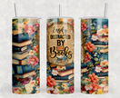 Easily Distracted By Books 20oz Skinny Tumbler