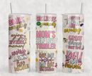Mom's Self Love Tumbler 20oz Skinny Tumbler