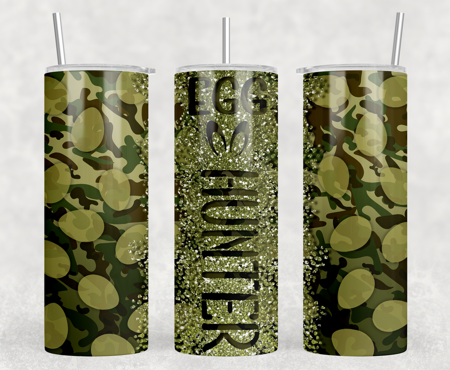 Camo Egg Hunter 20oz Skinny Tumbler