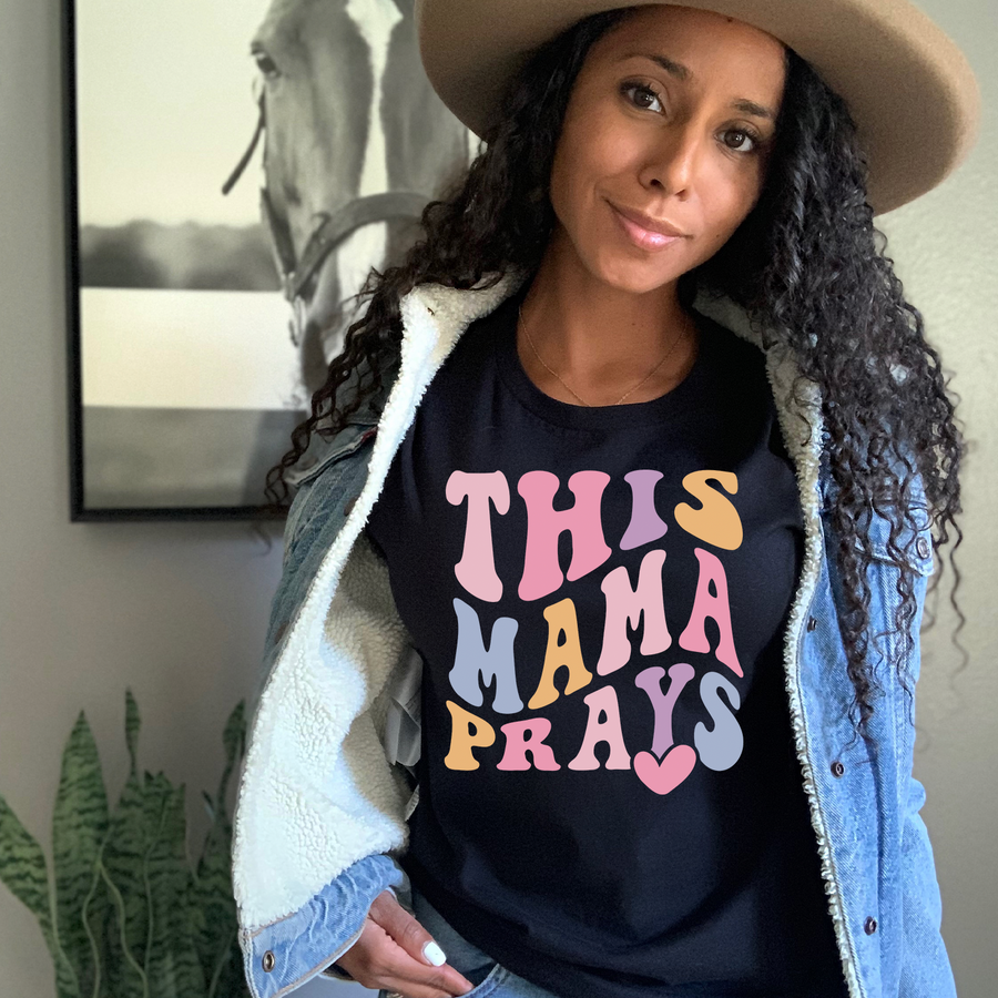 This Mama Prays Unisex T-shirt