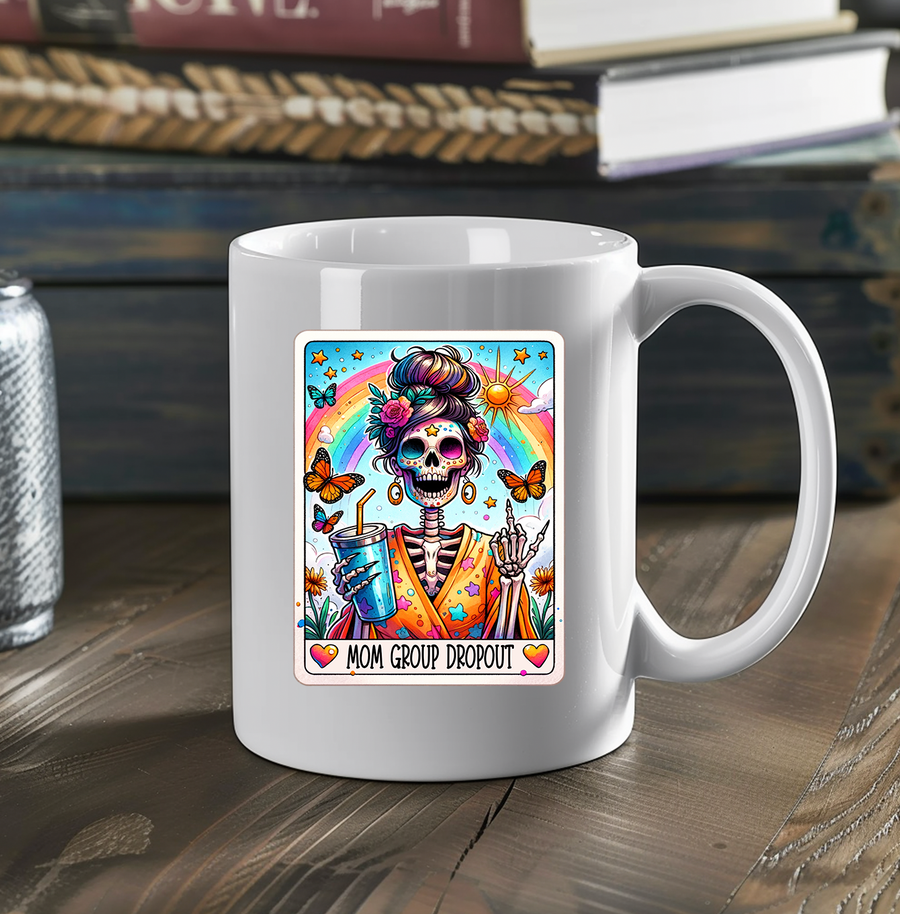 Tarot Mom Group Dropout 15oz Mug
