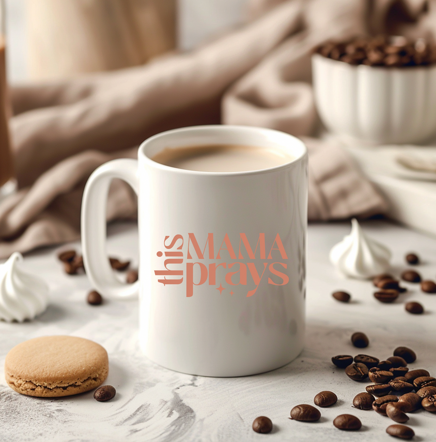 This Mama Prays 15oz Mug