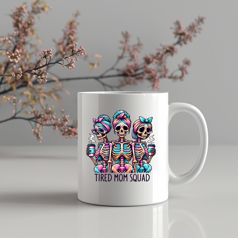 Tired Mom Squad 15oz Mug