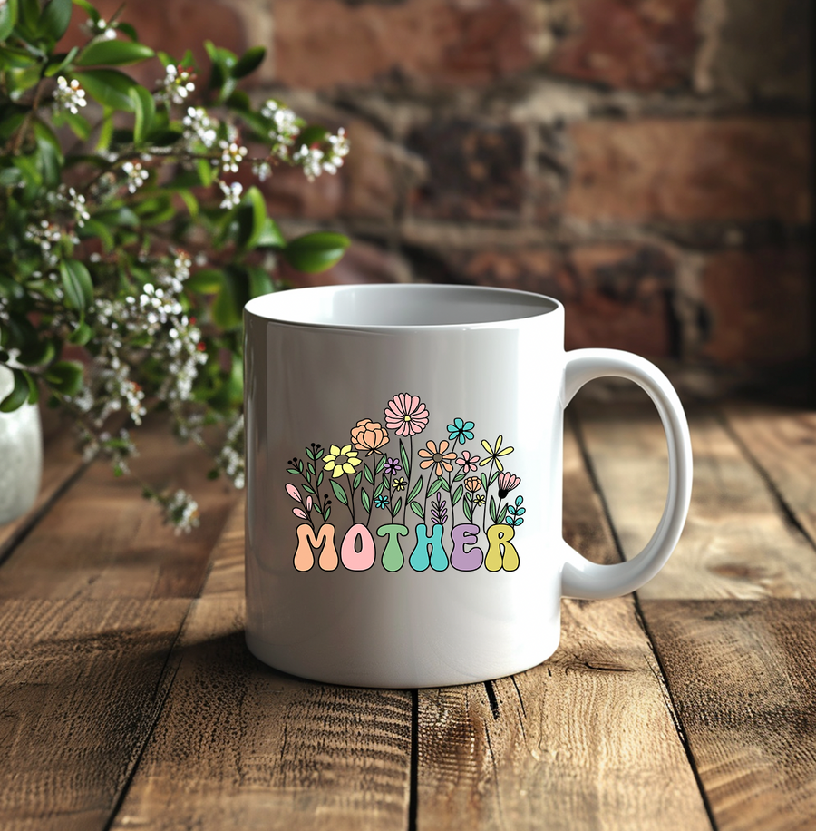 Mother Wildflowers 15oz Mug