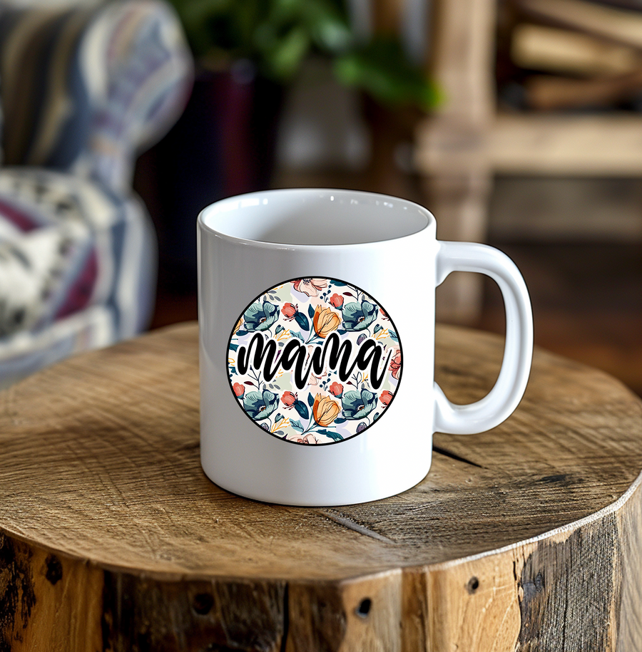 Floral Mama 15oz Mug