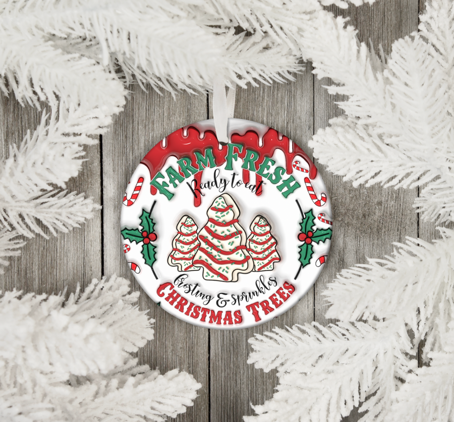 Farm Fresh Christmas Tree Ornament