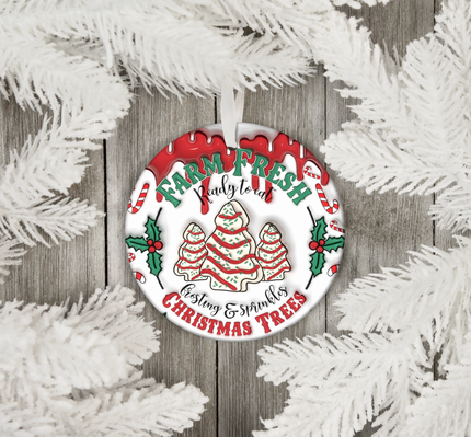 Farm Fresh Christmas Tree Ornament