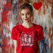 All Booked for Valentine's Day Unisex T-shirt
