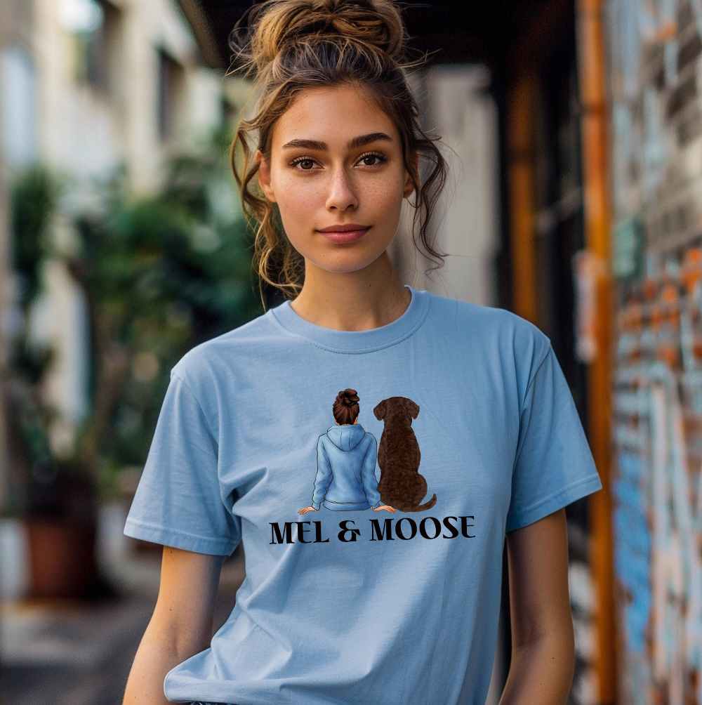 Mel and Moose Unisex T-shirt