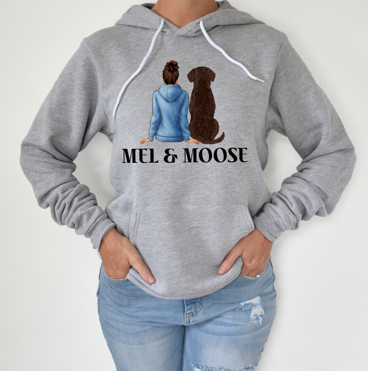 Mel and Moose Fleece Hoodie