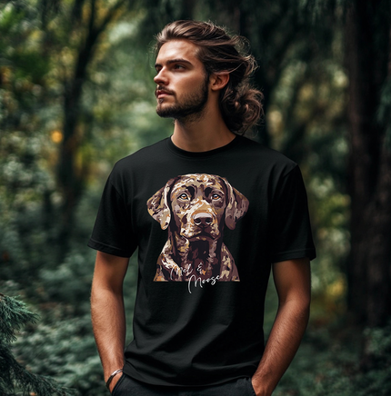 Camo Dog Unisex T-shirt