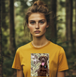 Retro Mel and Moose Unisex T-shirt