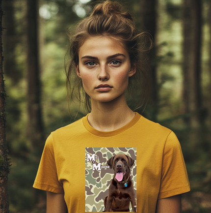 Retro Mel and Moose Unisex T-shirt