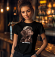Moose in a Hat Unisex T-shirt
