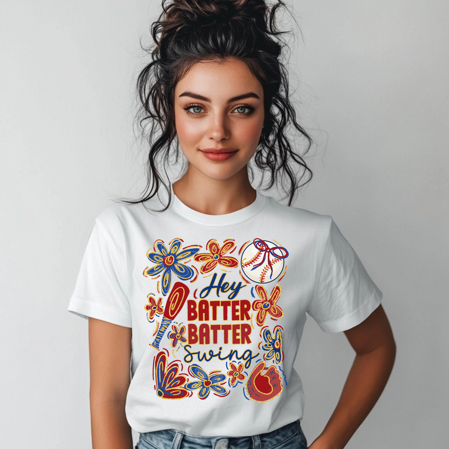 Hey Batter Batter Unisex T-shirt