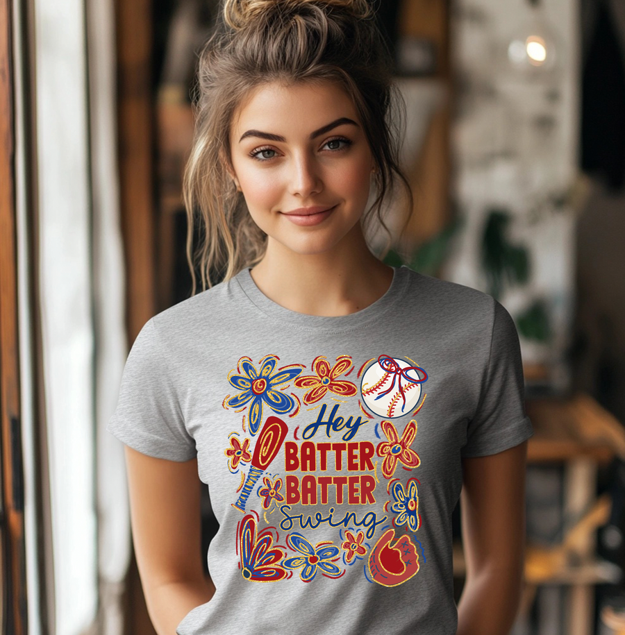 Hey Batter Batter Unisex T-shirt
