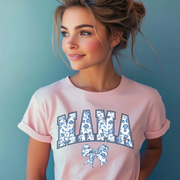 Mama Flowers and Bows Unisex T-shirt