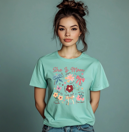 She Is Mom Unisex T-shirt
