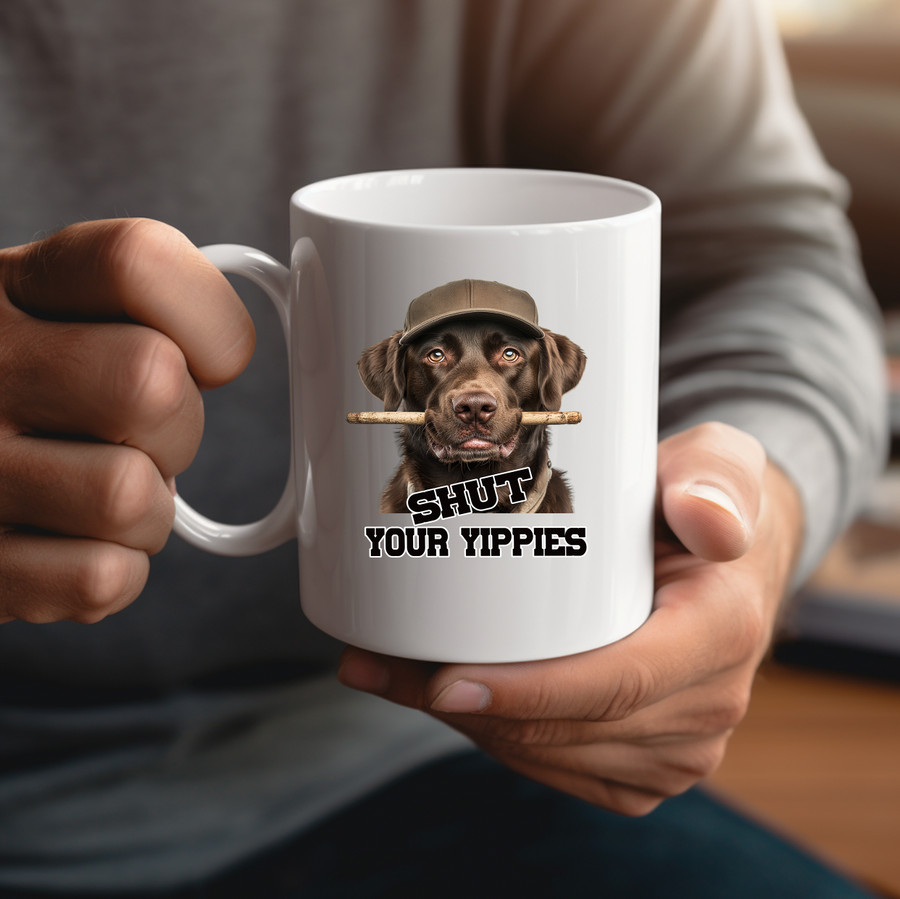 Shut Your Yippies 15oz Mug