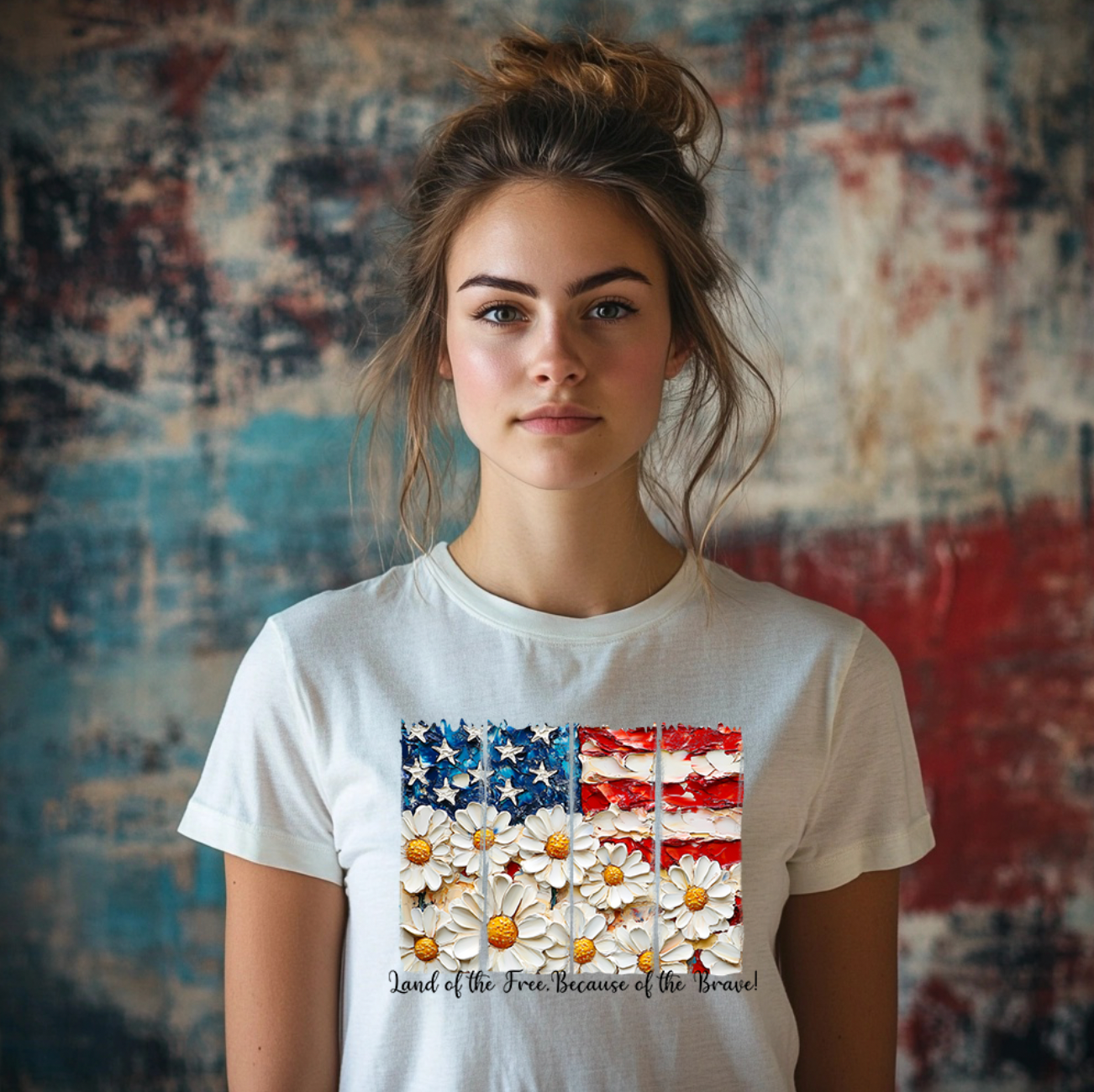 Floral Flag Unisex T-shirt