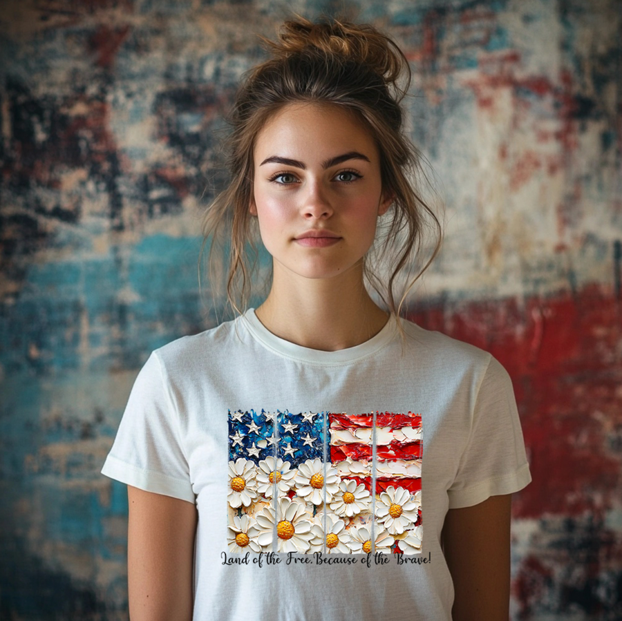 Floral Flag Unisex T-shirt