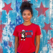 Red White and Feral Unisex T-shirt