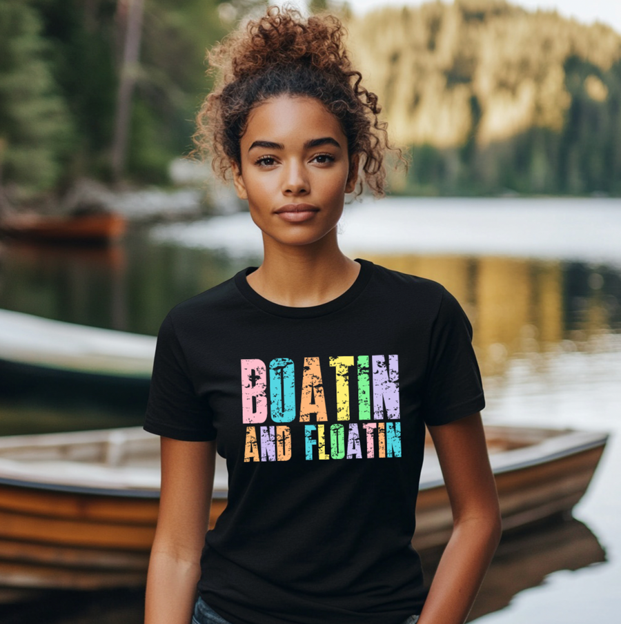 Boatin and Floatin Unisex T-shirt