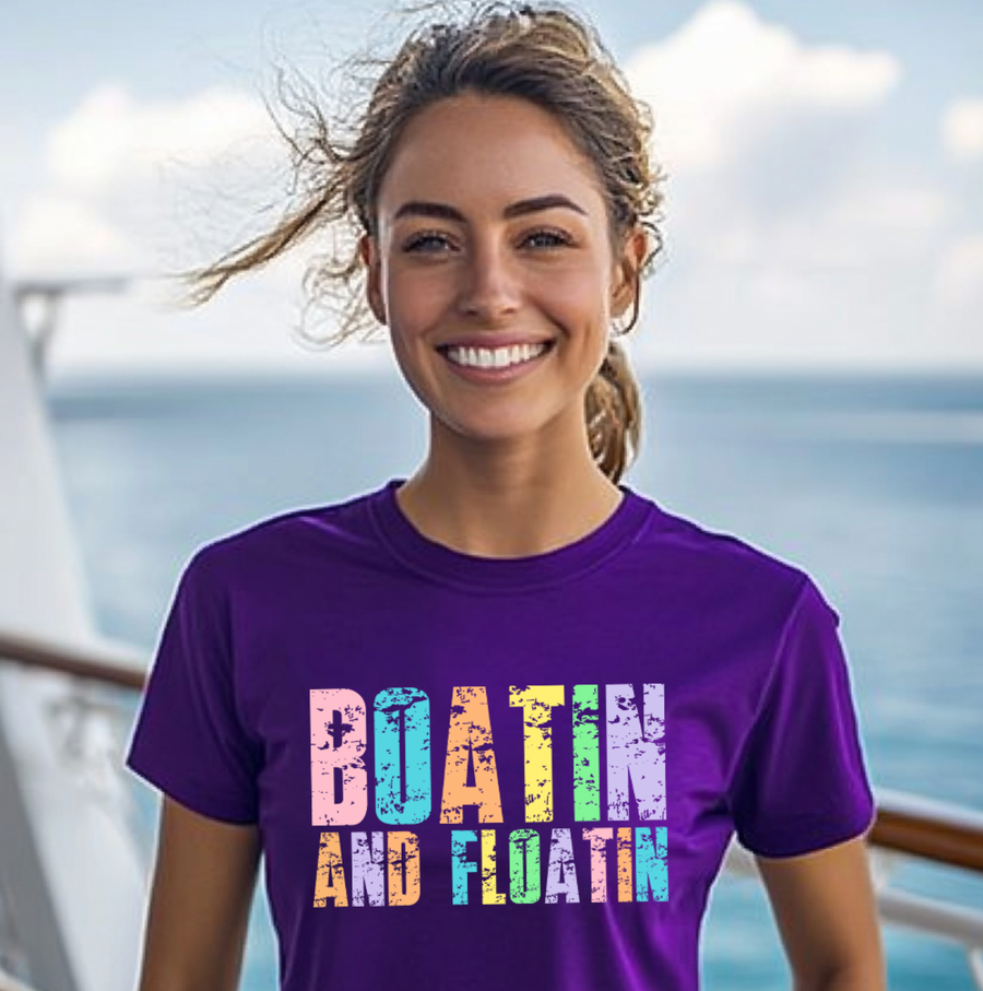 Boatin and Floatin Unisex T-shirt