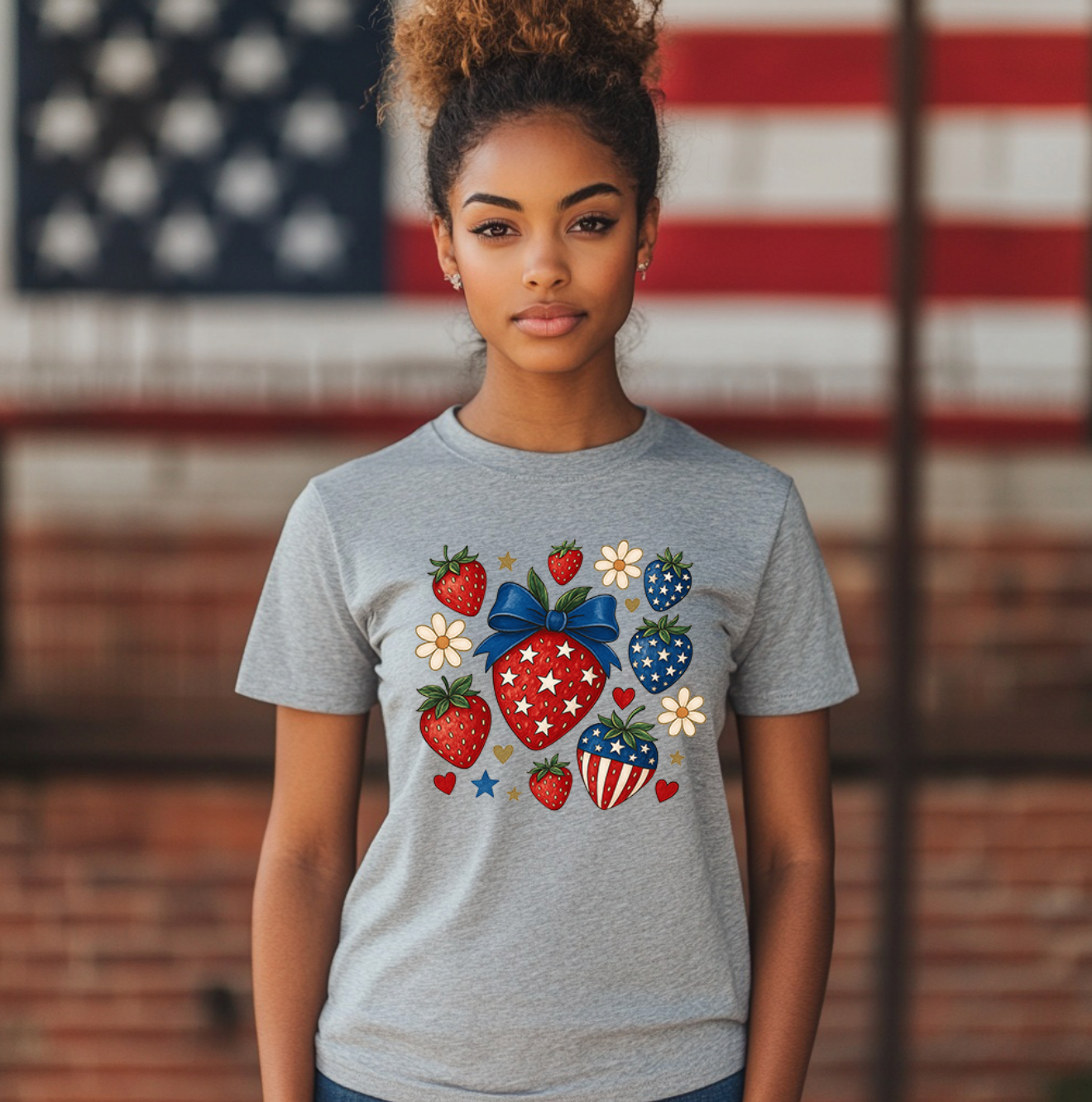 Summer Strawberry Unisex T-shirt