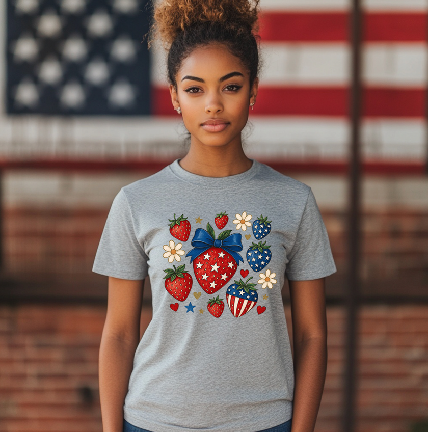 Summer Strawberry Unisex T-shirt