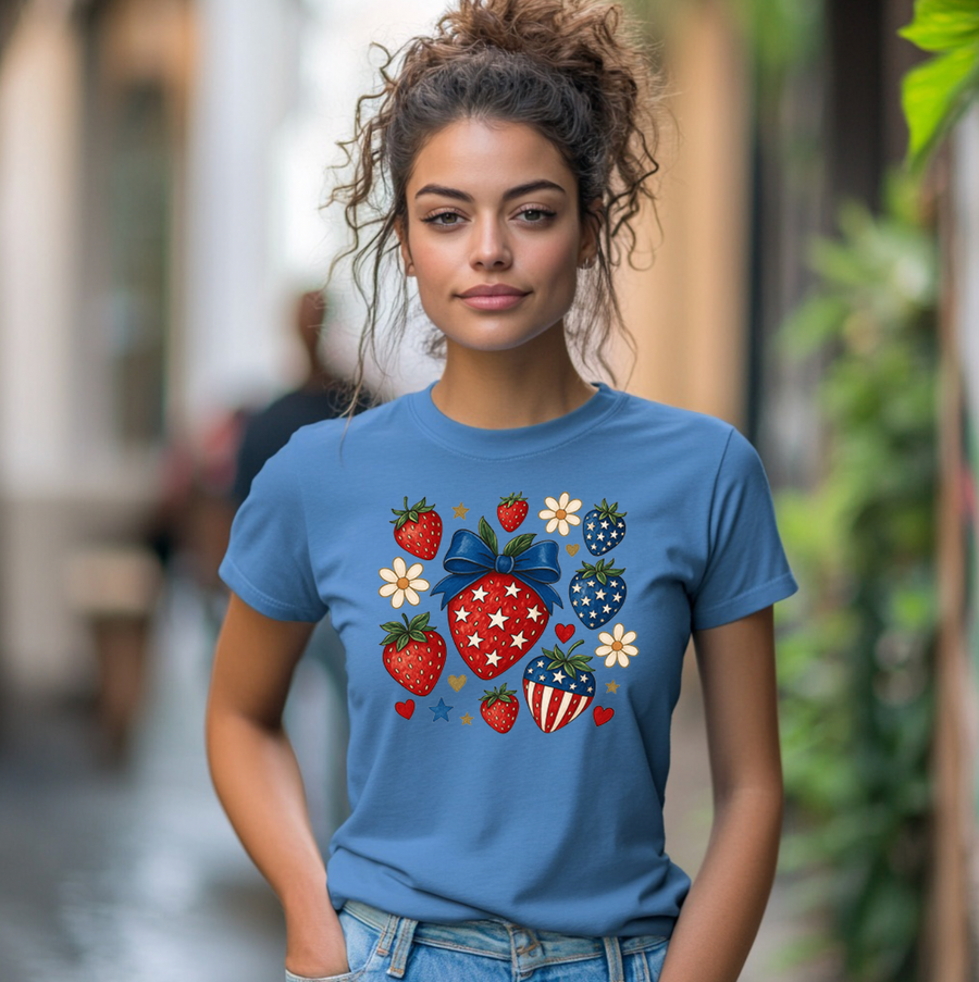 Summer Strawberry Unisex T-shirt
