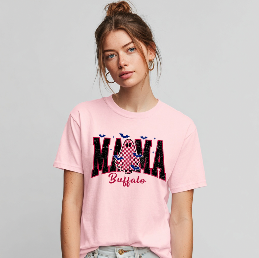 Spooky Buffalo Mama Unisex T-shirt