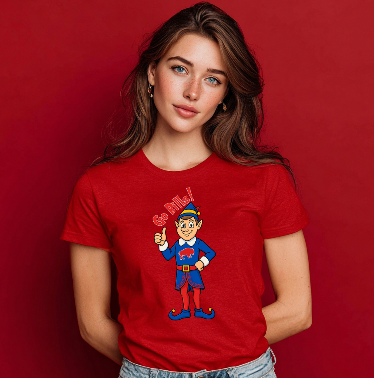 Go Bills Elf Unisex T-shirt