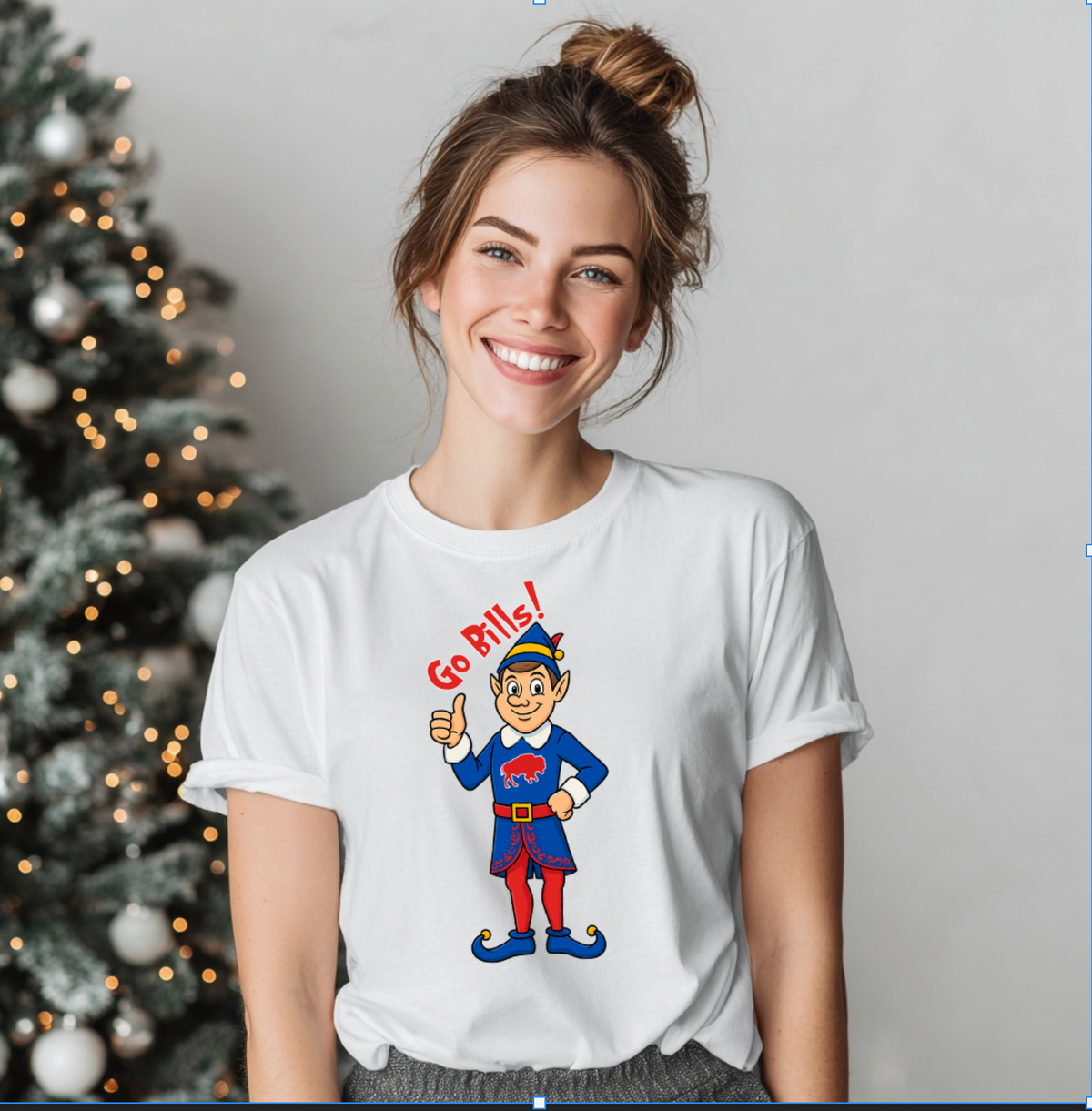 Go Bills Elf Unisex T-shirt
