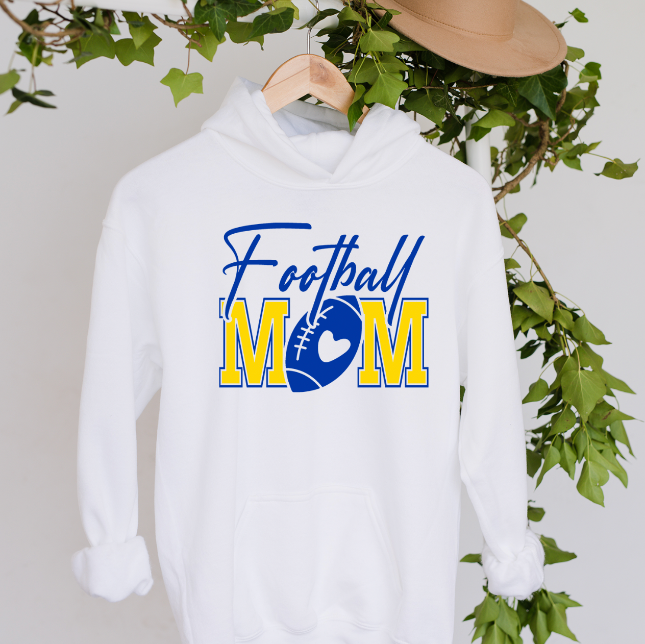 LP Football Mom Unisex Fleece Hoodie