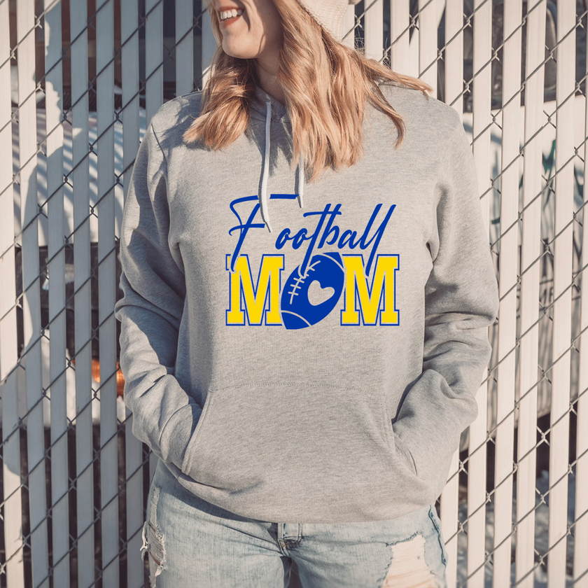 LP Football Mom Unisex Fleece Hoodie